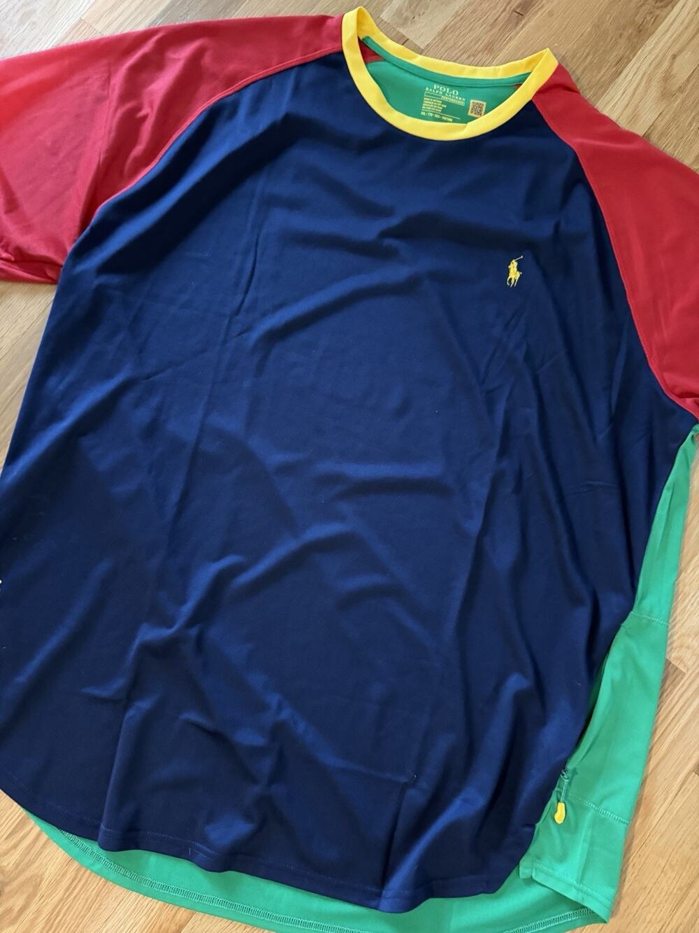 Polo Ralph Lauren Performance Shirt Mens XL Red 67 POLO Graphic Tee T-Shirt